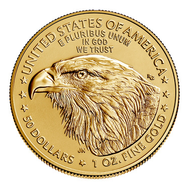 American Eagle Goldmünze 2021 - Typ 2 - 1 Unze - Feingold