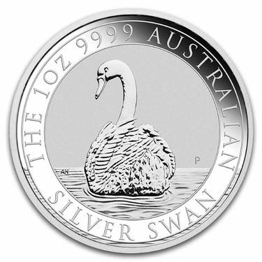 Silbermünze Schwan 2023 Perth Mint - 19 % 1 Unze Feinsilber