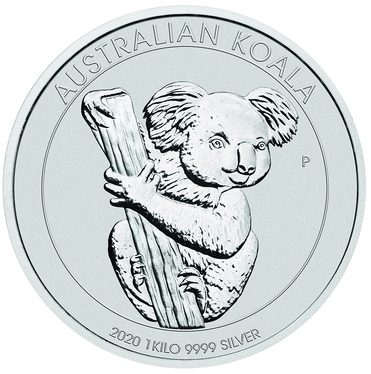 Silbermünze Koala 2020 - 1 Kilo