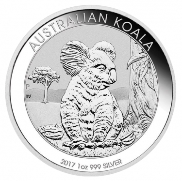Silbermünze Koala 2017 - 1 Unze 999 Feinsilber