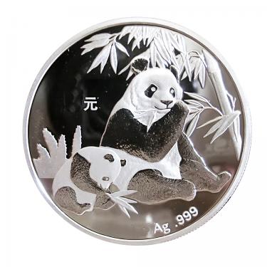 China Panda Silbermünze 2007 - 1 Kilo 999 Feinsilber PP