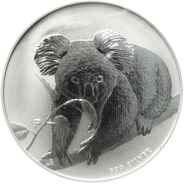Silbermünze Koala 2010 - 1 Kilo 999 Feinsilber