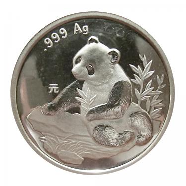China Panda Silbermünze 1998 - 1/2 Unze