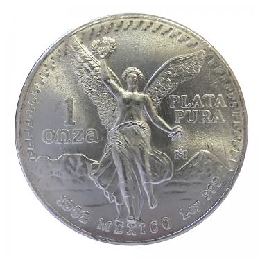 Silbermünze Mexiko Libertad Siegesgöttin 1982 - 1 Unze