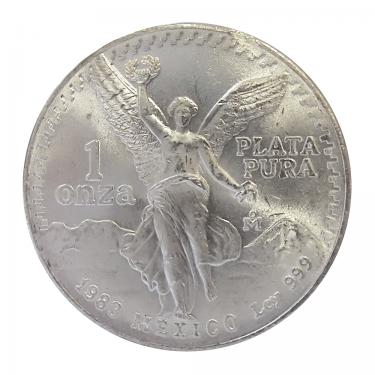 Silbermünze Mexiko Libertad Siegesgöttin 1983 - 1 Unze
