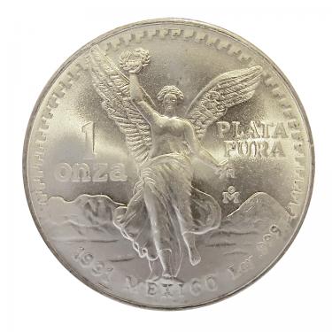 Silbermünze Mexiko Libertad Siegesgöttin 1991- 1 Unze