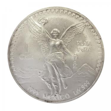 Silbermünze Mexiko Libertad Siegesgöttin 1995- 1 Unze