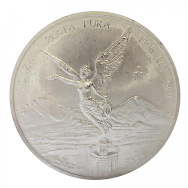 Silbermünze Mexiko Libertad Siegesgöttin 1996- 1 Unze