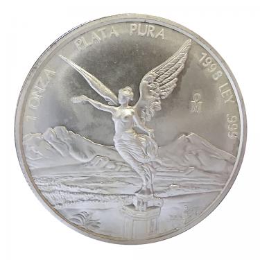 Silbermünze Mexiko Libertad Siegesgöttin 1998- 1 Unze