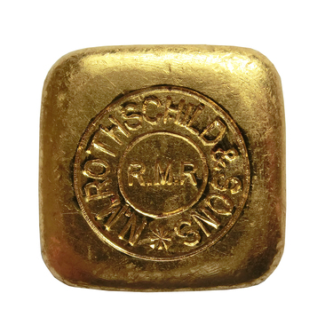 Goldbarren 50 Gramm von Rothschild & Sons