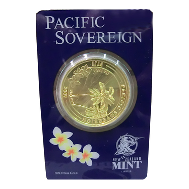 Fiji Pacific Sovereign Goldmünze 2009 - 1 oz geblistert