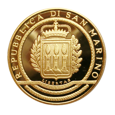 Goldmünze 50 Euro San Marino 2002 900 GG