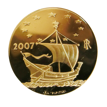 Goldmünze 20 Euro Italien Arte Celtica 900 GG 2007  