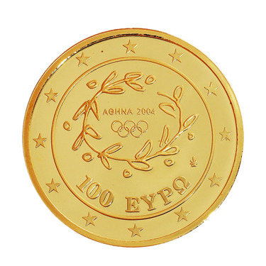 Goldmnze Griechenland Olympische Spiele in Athen 2004 PP verschiedene Motive