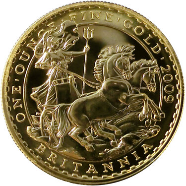 Englische Britannia Goldmünze diverse Jahrgänge - 999,9 Gold - 1 Unze