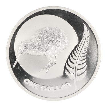 Silbermünze Neuseeland Kiwi 2011 - 1 Unze PP im Etui