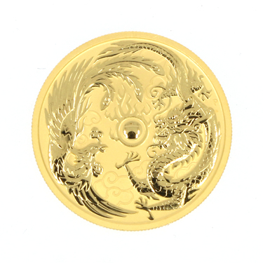 Goldmünze Australien Dragon & Phoenix 2018 - 1 Unze