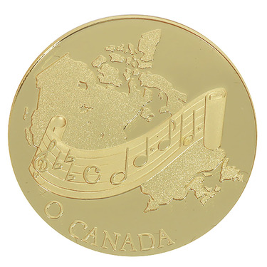 Goldmnze 1/2 Unze 100 Dollar Canada 1981 Nationalhymne PP