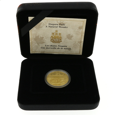 Goldmünze 1/2 Unze 200 Dollar Canada 1992 Niagara Falls PP