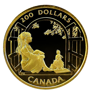 Goldmünze 1/2 Unze 200 Dollar Canada 1994 Anne of Green Gables PP