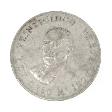Silbermünze Mexiko 1972 Benito Pablo Juarez Garcia 720 Silber