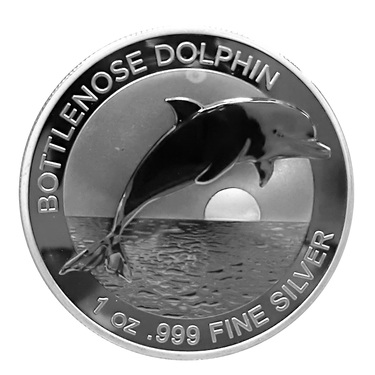 Silbermünze Bottelnose Dolphin 2019 - 1 Unze