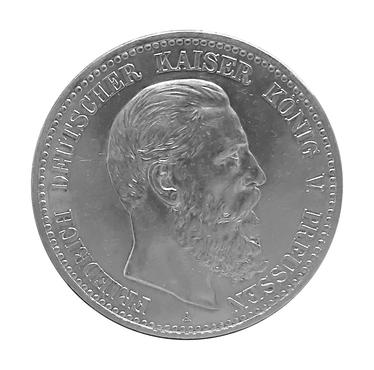 5 Mark Silbermünze Friedrich III, Preussen 1888 - J.99