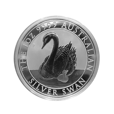 Silbermünze Schwan 2018 Perth Mint - 1 Unze