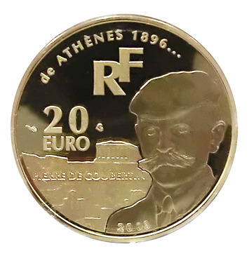 Goldmünze 20 Euro Frankreich 2003 
