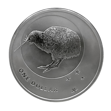Silbermünze Neuseeland Kiwi 2010 - 1 Unze