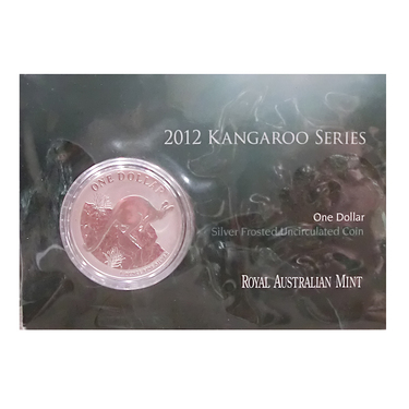 Silbermünze Kangaroo 2012 - RAM - 1 Unze geblistert