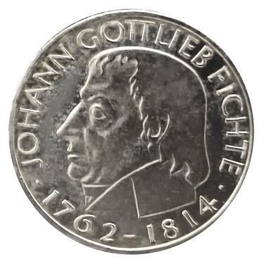 5 Mark Silbermünze 1964 Fichte - J.393