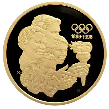 Goldmünze 175 Dollars Canada 1992 Olympische Flamme - PP - 1/2 Unze Feingold