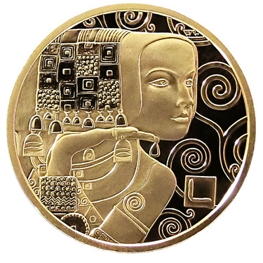 Österreich 50 Euro Goldmünze Klimt und seine Frauen - Die Erwartung 2013