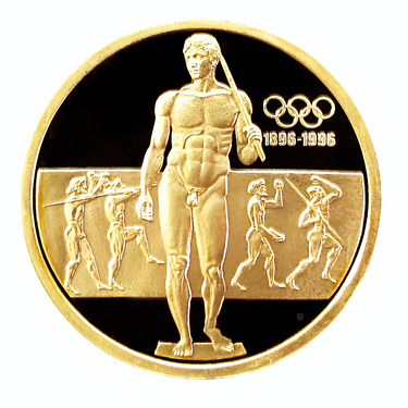 Goldmnze 20000 Drachmen Olympiade 1996 PP - 1/2 Unze