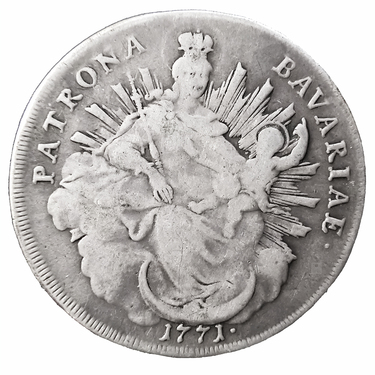 Silbermünze Madonnentaler Maximilian III von Bayern - verschiedene Jahrgänge