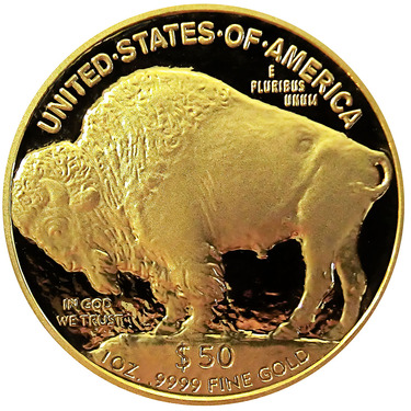American Buffalo Goldmünze 2007 - 1 Unze mit Box und COA - polierte Platte