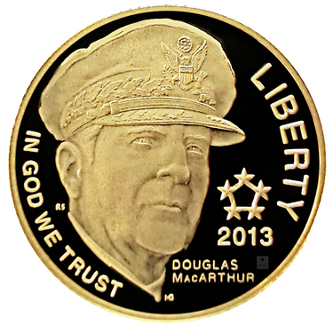 USA Goldmünze 5-Star Generals 2013 - 5 Dollar - 7,52 Gramm