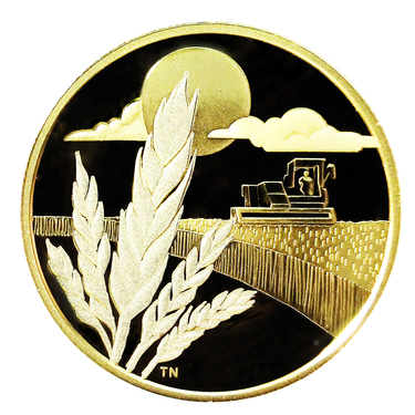 Goldmünze Canada 100 Dollar 100 Jahre Entdeckung des Marquis-Weizen 2003 PP ohne Etui und Zertifikat