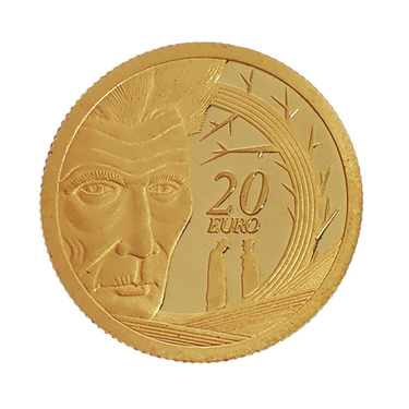 Irland Goldmnze 20 Euro Samuel Beckett 2006 - 1/25 Unze PP