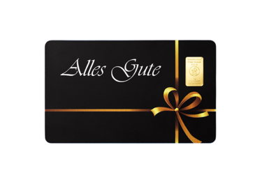 FineCard Alles Gute 1 x 1 Gramm Feingold - Heimerle + Meule