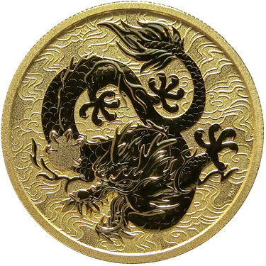 Goldmünze Australien Chinese Myths and Legends Dragon 2022 - 1 Unze Feingold