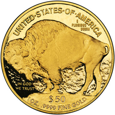 American Buffalo Goldmünze 2013 - 1 Unze 999,9 Feingold - polierte Platte