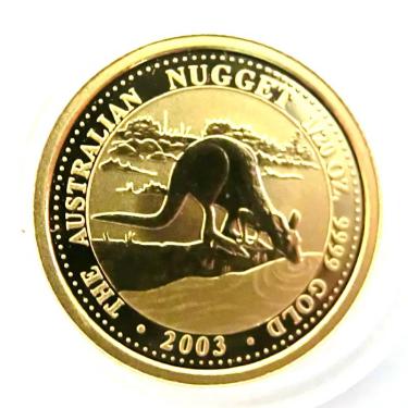 Kangaroo Nugget Goldmünze 2003 - 1/20 Unzen