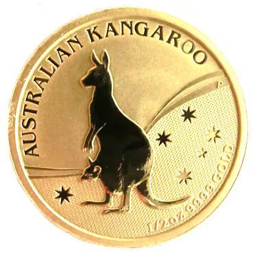 Kangaroo Nugget Goldmünze 2009 - 1/2 Unze