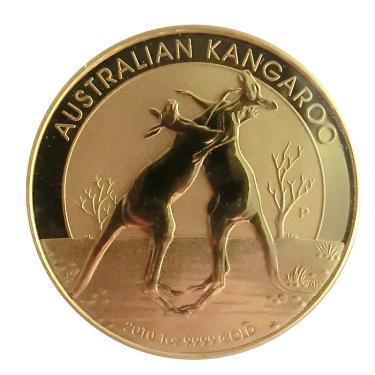 Kangaroo Nugget Goldmünze 2010 - 1 Unze