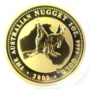 Kangaroo Nugget Goldmünze 2002 - 1 Unze