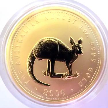 Kangaroo Nugget Goldmünze 2006 - 1 Unze