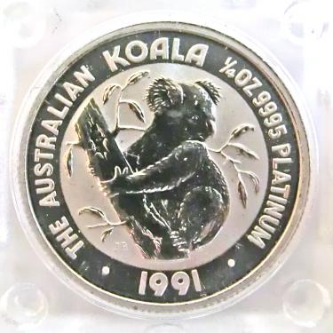 Koala Platinmünze diverse Jahrgänge - 1/4 Unze - 25 Dollar