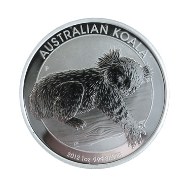 Silbermünze Koala 2012 - 1 Unze 999 Feinsilber
